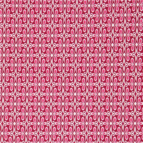 fuchsia Ornamente Stoff von Robert Kaufman aus den USA 2
