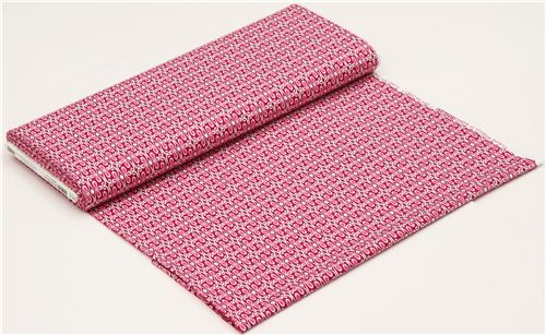 fuchsia Ornamente Stoff von Robert Kaufman aus den USA 3