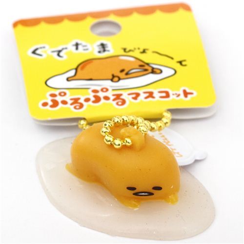 funny Gudetama egg yolk sleeping squishy charm kawaii - modeS4u