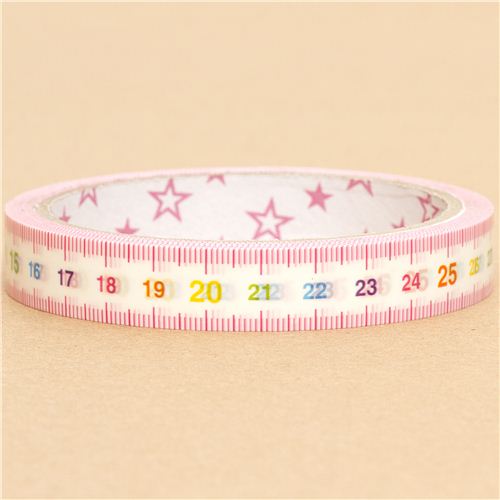 funny colourful tape measure Sticky Tape Other Cute Tape Decorative