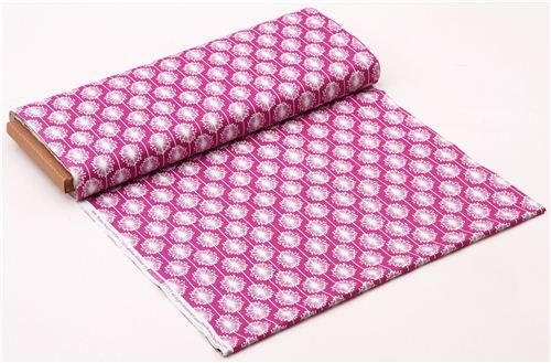 fuschia flower fabric Riley Blake Andrea Victoria 3