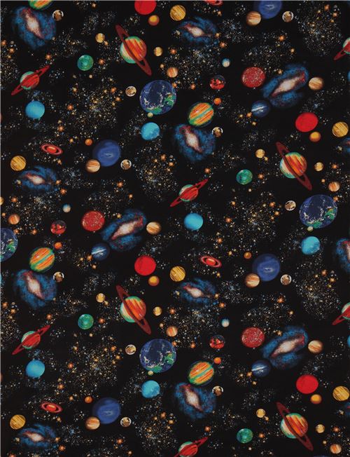 galaxy knit fabric by Timeless Treasures - modeS4u