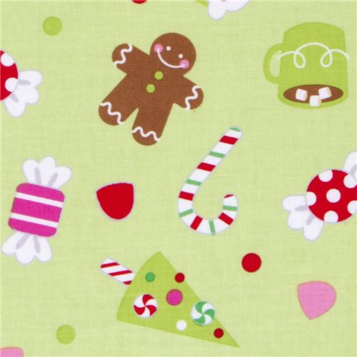 Riley Blake verte de Nol en tissu mignon de Nol Tissu