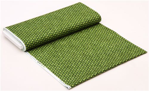 green Shamrock cloverleaf fabric Saint Paddy's Day 2 3