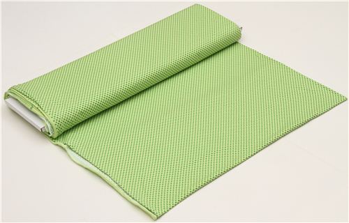 green dot knit fabric by Riley Blake from the USA 3