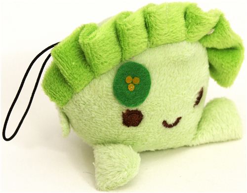 green dumpling plush cellphone charm kawaii - Phone Charms ...