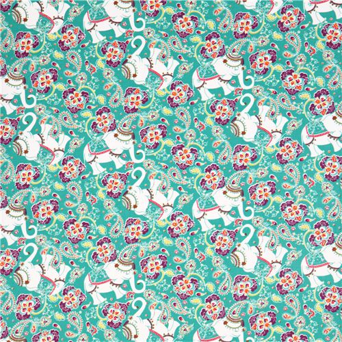 green elephant corduroy fabric Robert Kaufman Cool Cords 2