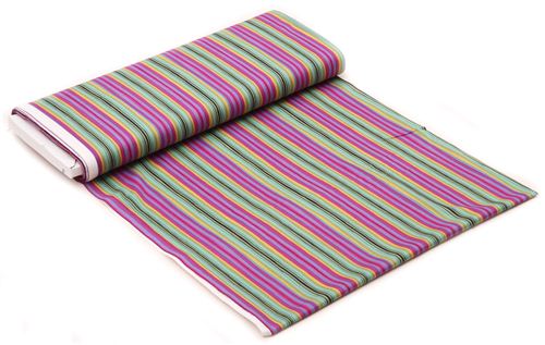 green purple colorful stripe fabric Michael Miller 3