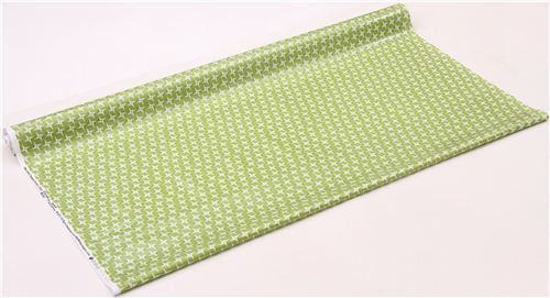 green sparkel star laminate fabric Riley Blake Gracie Girl 3