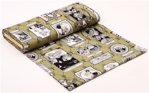 green witch gallery fabric Alexander Henry The Ghastlies 4