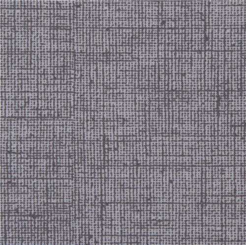 Timeless Treasures tela gris con estampado de mini cuadrcula Tela