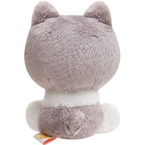 Grey And White Small San X Paripi Chan Cat Plush Toy Modes4u