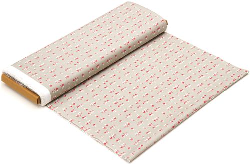 grey birch tree trunk organic fabric with blue birds 3