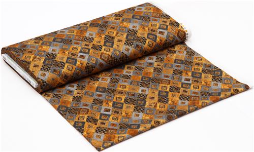 carreaux de 54 x 45 cm Coupon tissu Robert Kaufman losanges