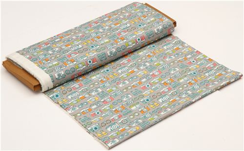 grey camera and binoculars organic fabric by birch USA 3