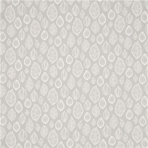 grey leaf fabric by Robert Kaufman USA Modern Bliss Fabric by Robert ...