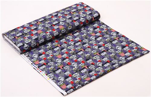 grey purple vampire fabric Timeless Treasures Halloween 3