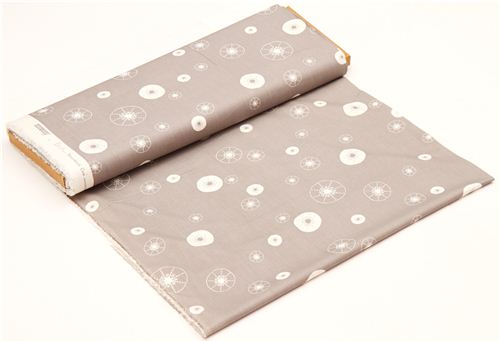 grey sea urchin organic fabric by birch USA 3