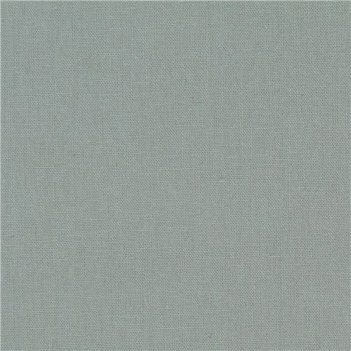 Tela de lona lisa en color gris de Kokka Japn Tela