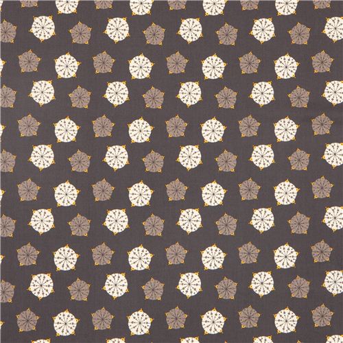 grey space planet birch organic fabric from the USA 2