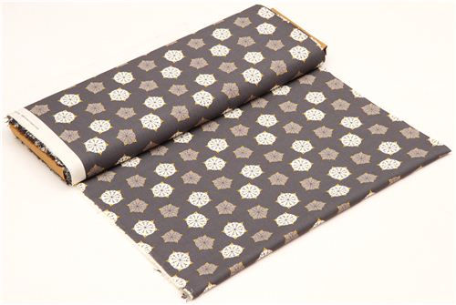 grey space planet birch organic fabric from the USA 3