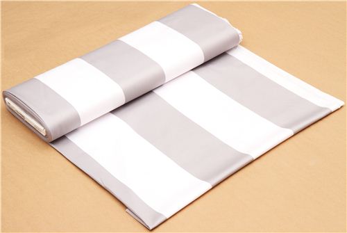 grey stripe coton sateen fabric Michael Miller 3