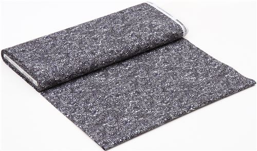 grey white circle dot bubble fabric Robert Kaufman Effervescence Digital 3