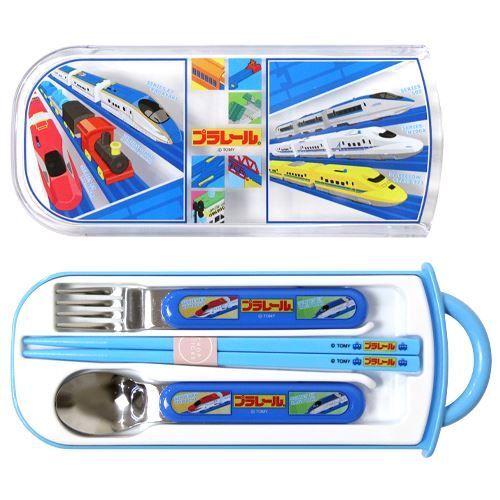 train Bento spoon fork Chopsticks case by Skater - modeS4u