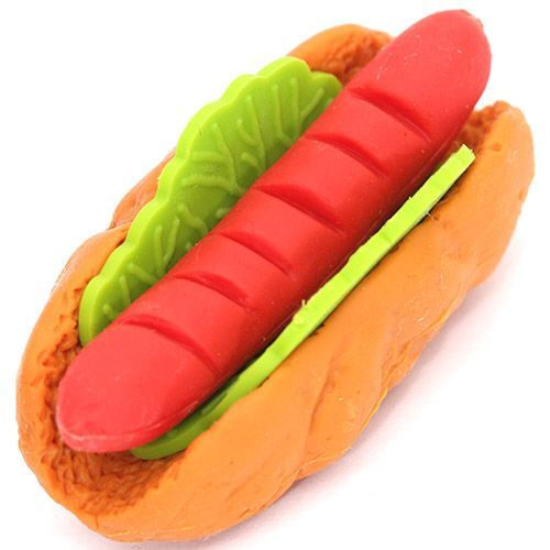 hot dog eraser from Japan by Iwako modeS4u