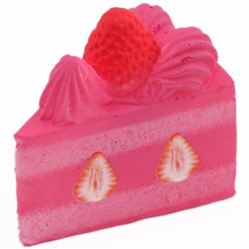 hot pink strawberry shortcake kawaii squishy - modeS4u