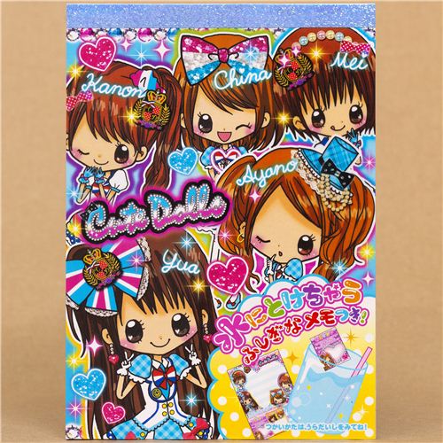 kawaii Japanese girls Memo Pad from Japan Memo Pads Stationery