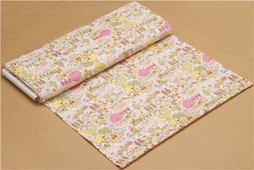 kawaii Onigiri Japanese rice balls fabric from the USA 3