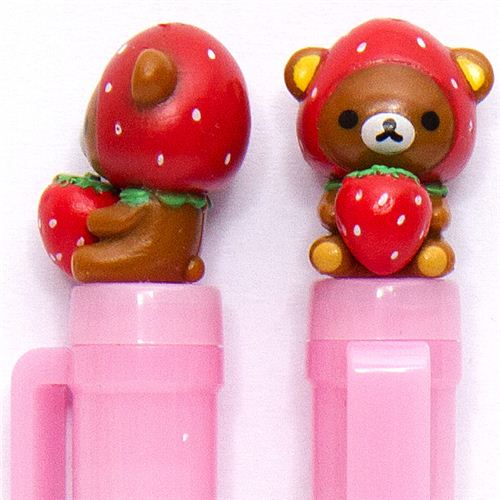 kawaii Rilakkuma with strawberry ballpoint with figure PensPencils