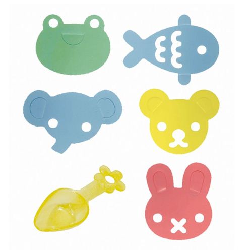 kawaii animal plastic stencils for coffee & food - modeS4u