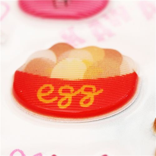 kawaii animals with sweets 3D lenticular image stickers Animal