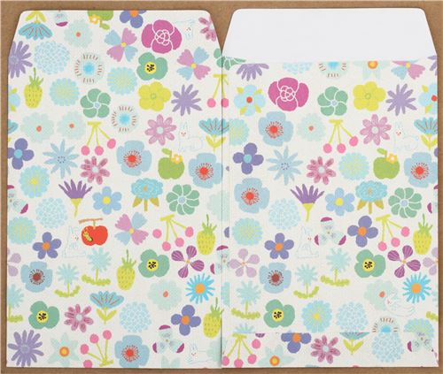 kawaii colorful flower envelope set from Japan - Letter Sets ...