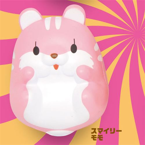 kawaii eyes open pink hamster animal scented squishy by iBloom - iBloom Squishy - Squishies ...