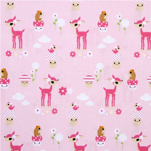 kawaii Stoff Rehlein Hamster Toyland Robert Kaufman 3