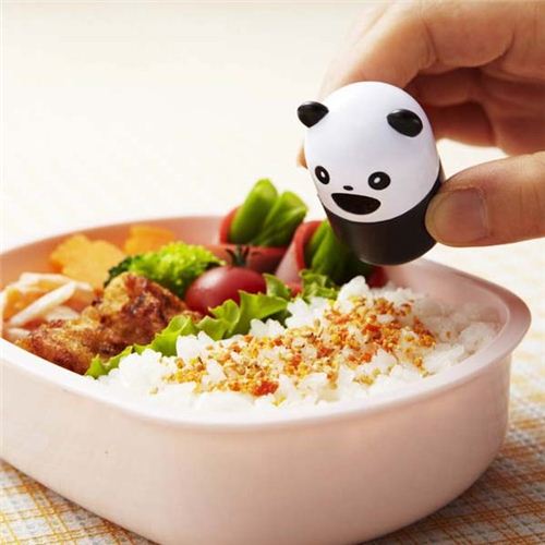 kawaii panda bear sauce spices container for Bento Box Bento