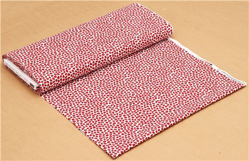 kawaii red ladybirds fabric by Timeless Treasures USA 3