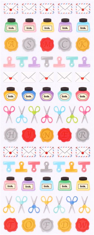 sticker scrapbook for printable Crux mail from stamp   stickers Cute Stickers Japan letter