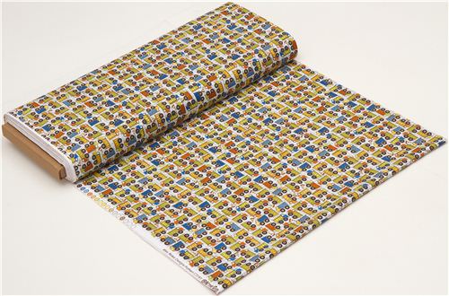 light blue Riley Blake truck fabric for boys 3