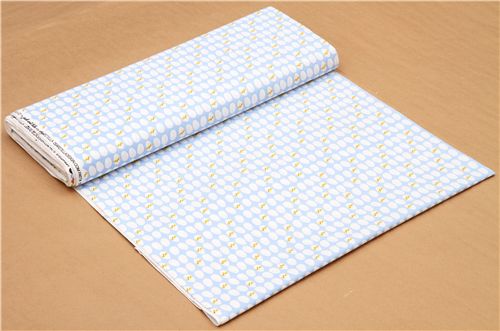light blue chick fabric by Dear Stella USA 3
