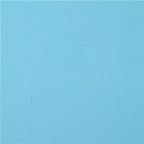 light blue ribbed cuffing tubular knit fabric - modeS4u