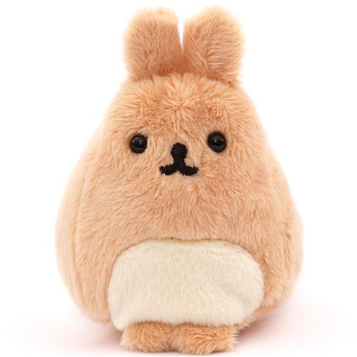 light brown Mofutans mochi rabbit plush toy by San-X Japan - modeS4u