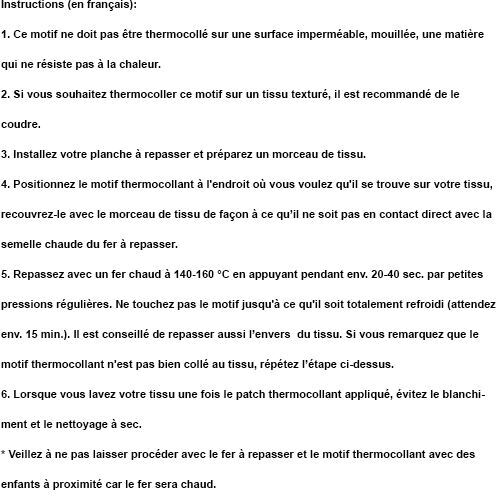 Patchs thermocollants carrés crème clair avec des éléphants bleus - 6 pièces 4