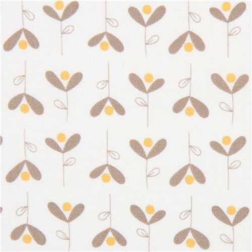 light cream with cute small flower fabric Moda Fabrics modeS4u