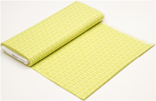 light green mini tulips fabric by Michael Miller USA 3