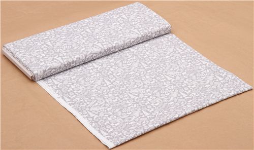 light grey reindeer mistletoe tree winter animals Christmas fabric Holiday Magic 4