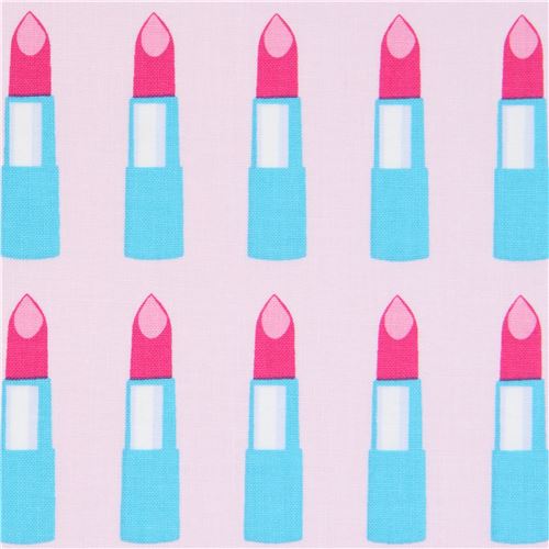 light pink lipstick fabric by Michael Miller Fabric